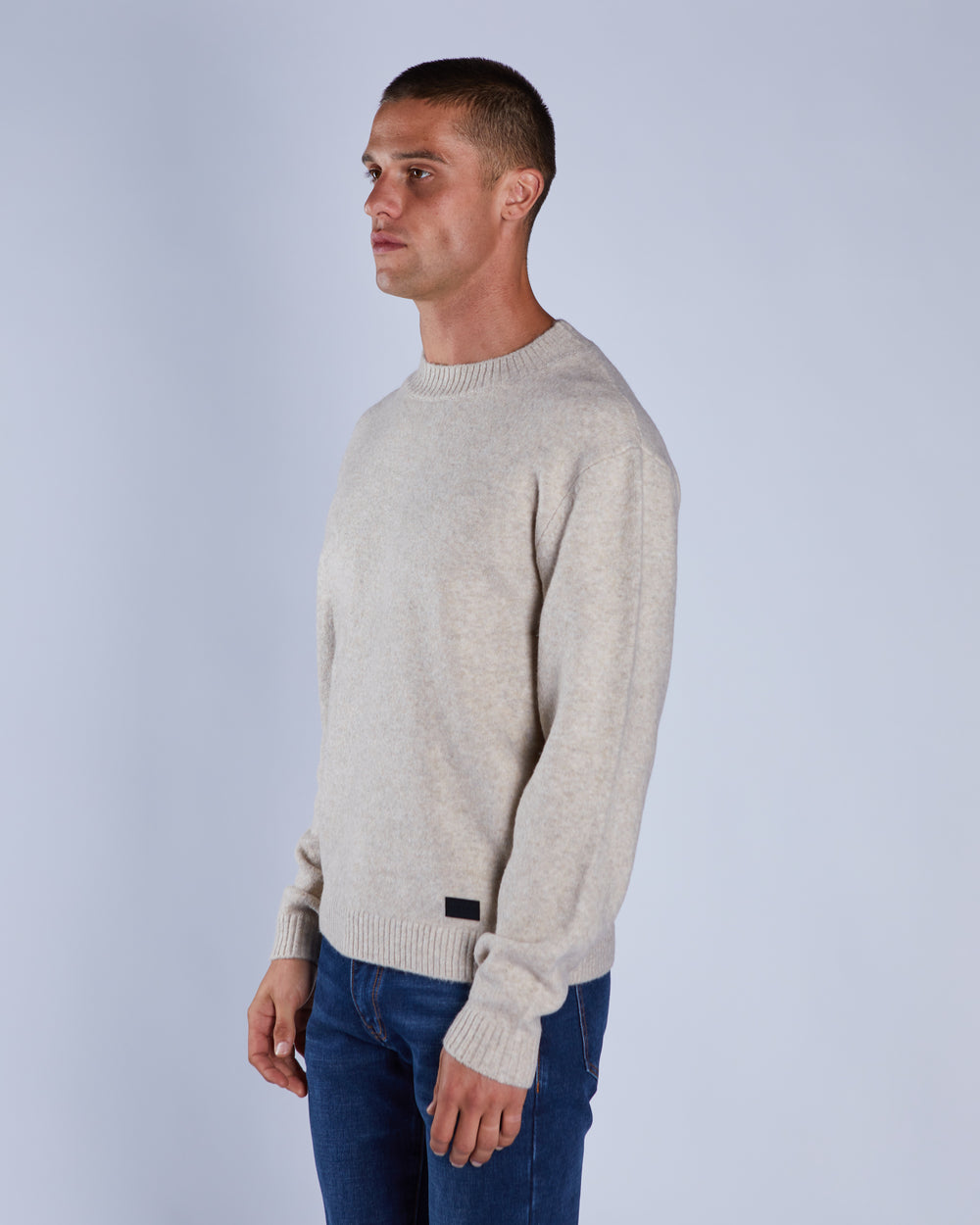 Domenico Sweater Beachcomber Marl