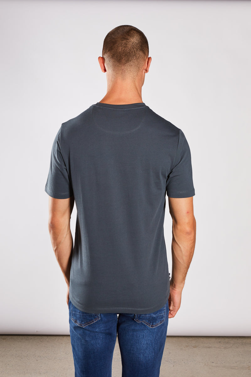 Drake Tee Petrol Blue