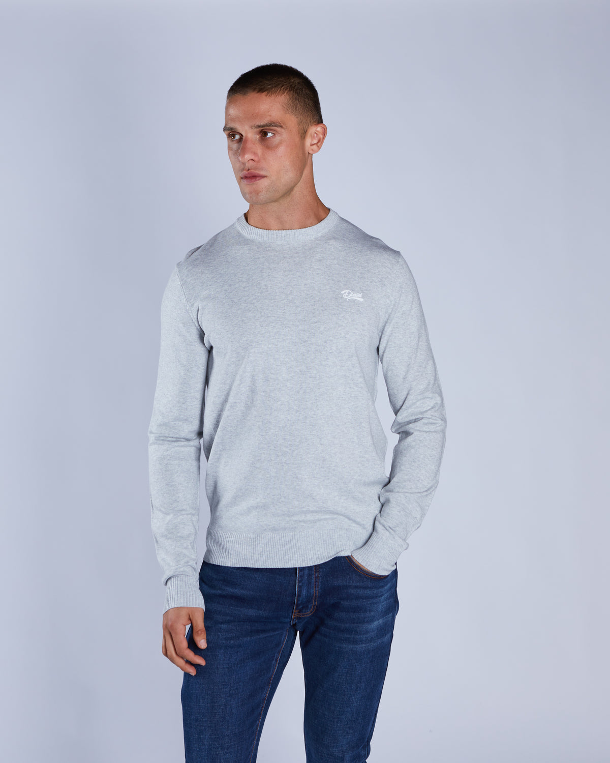 Dylan Round Neck Baton Marl