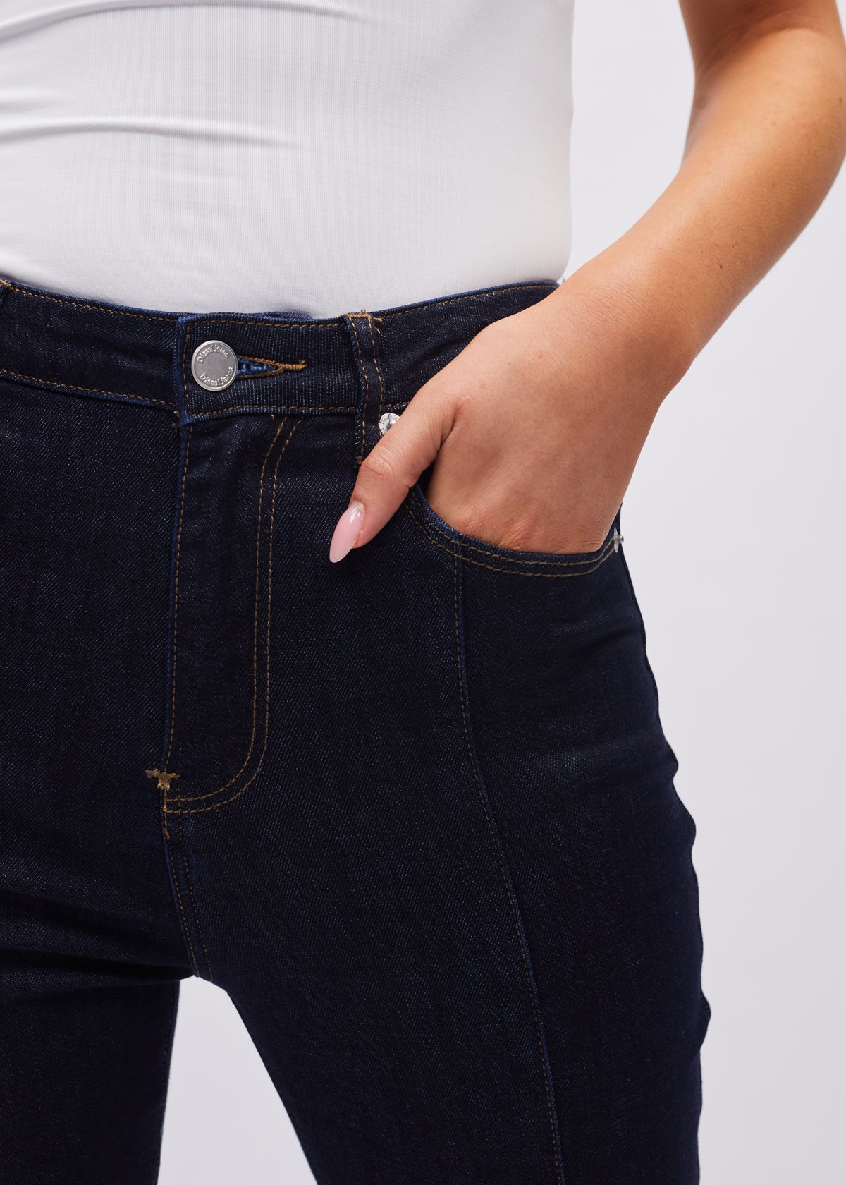 Drew Flare Indigo Raw