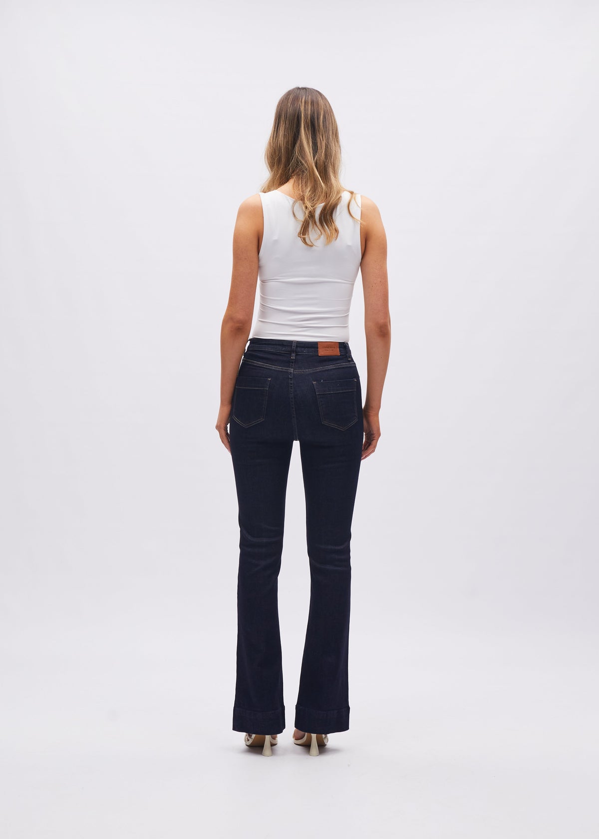 Drew Flare Indigo Raw