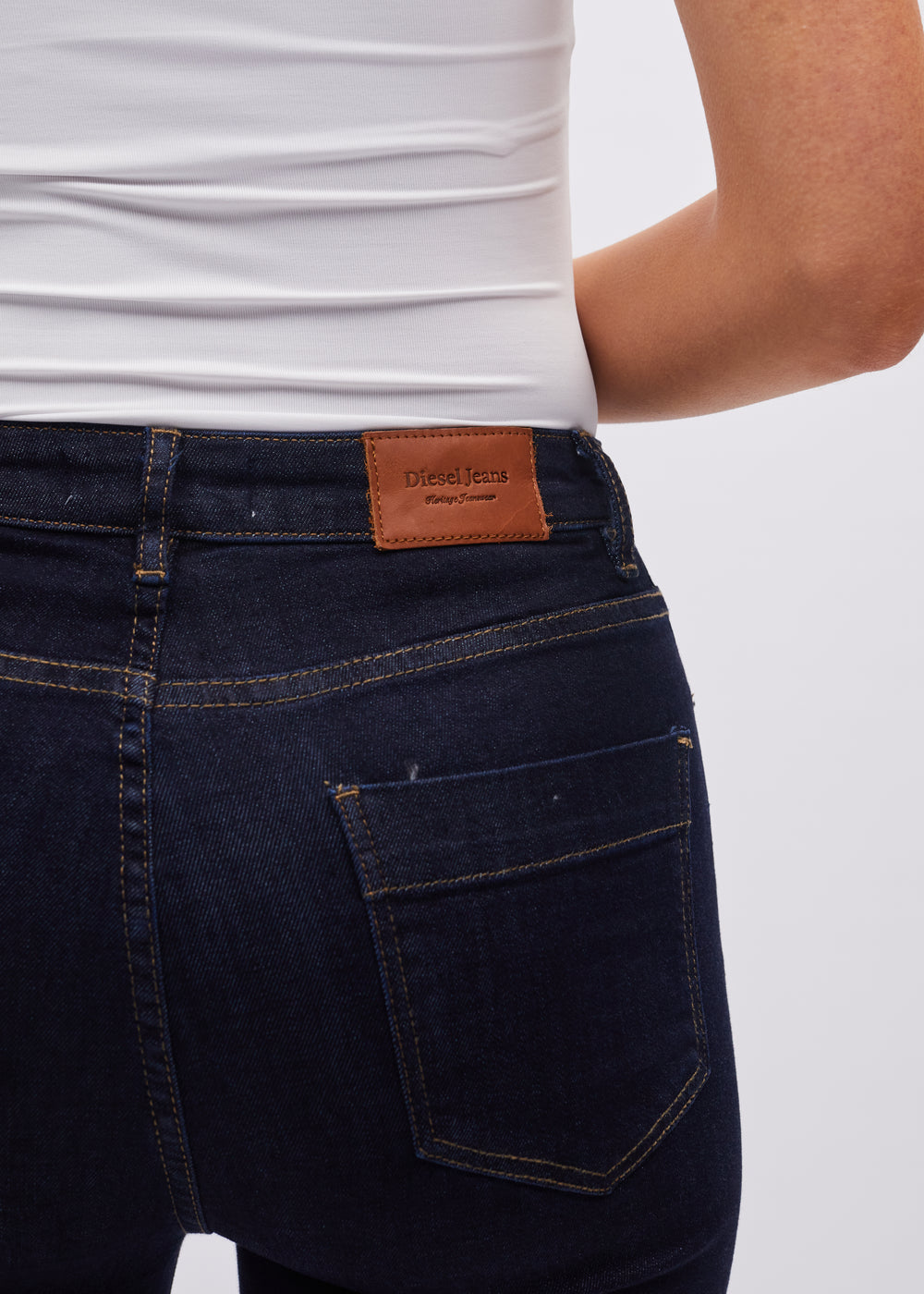 Drew Flare Indigo Raw