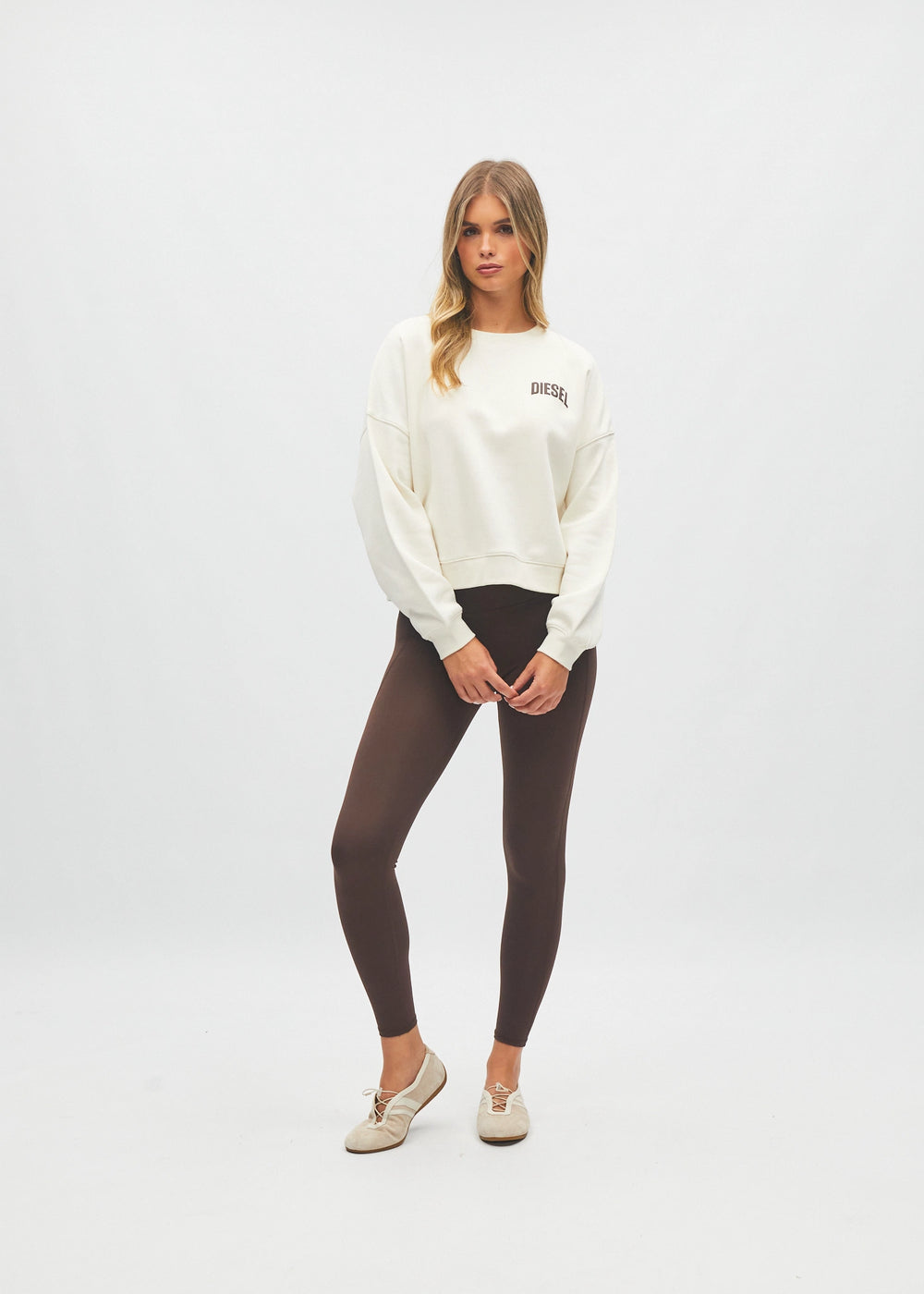 Camilla Sweatshirt Stone Ivory