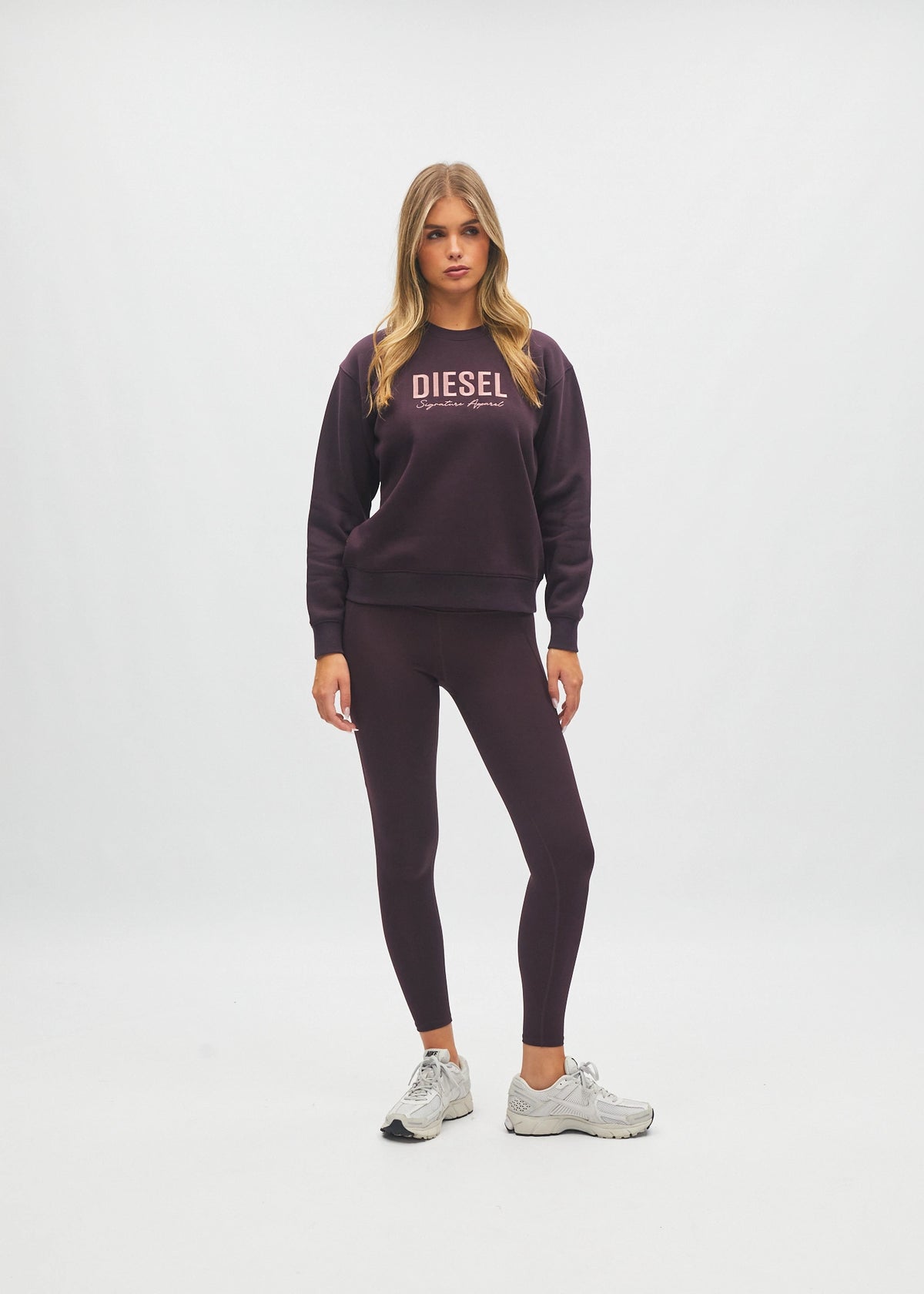 Cara Sweatshirt Berry Plum