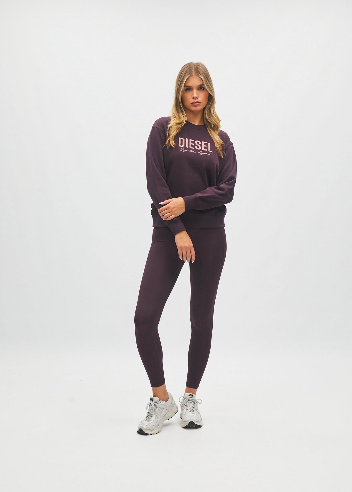 Cara Sweatshirt Berry Plum
