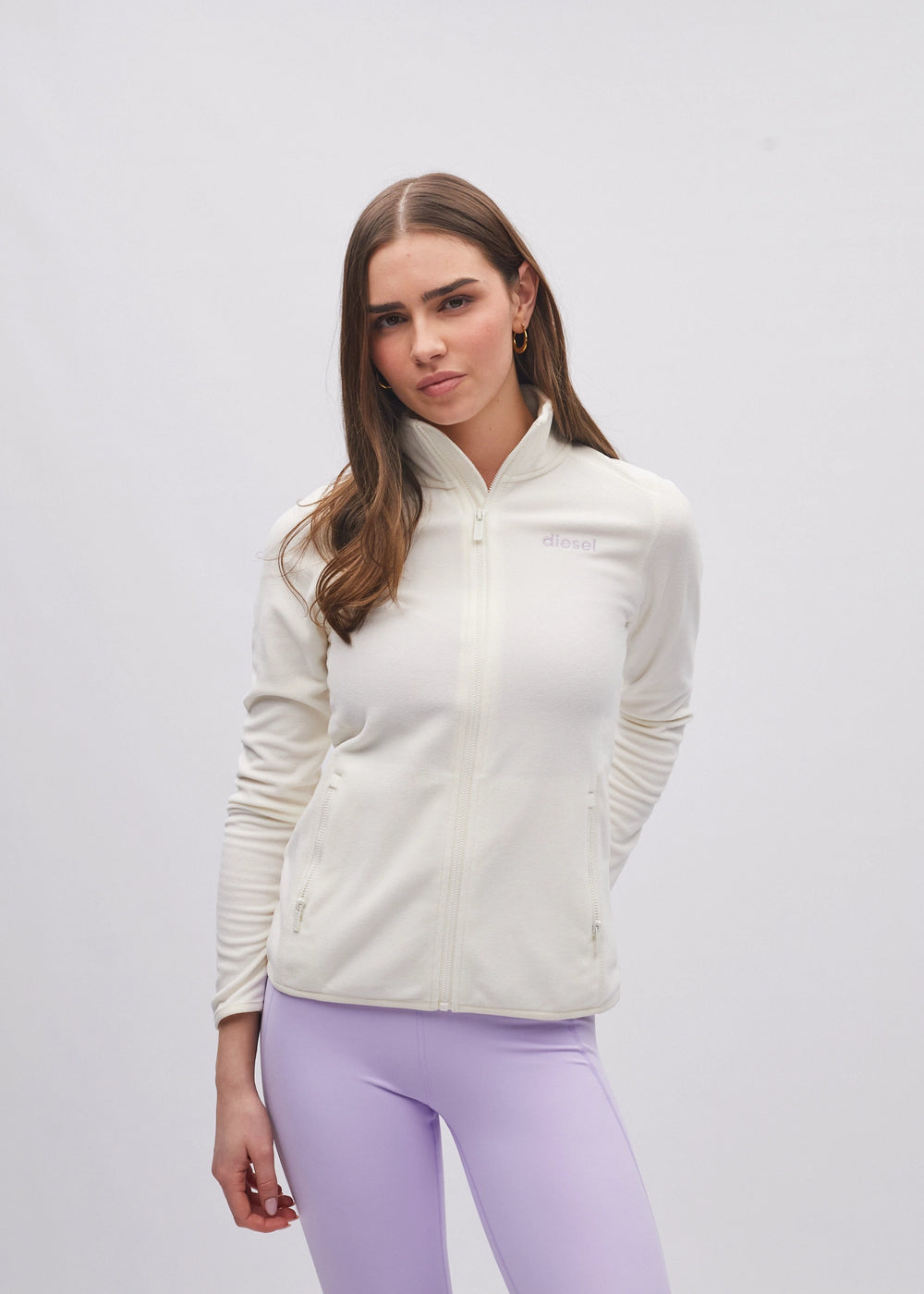 Edie Zipper Pearl Ivory