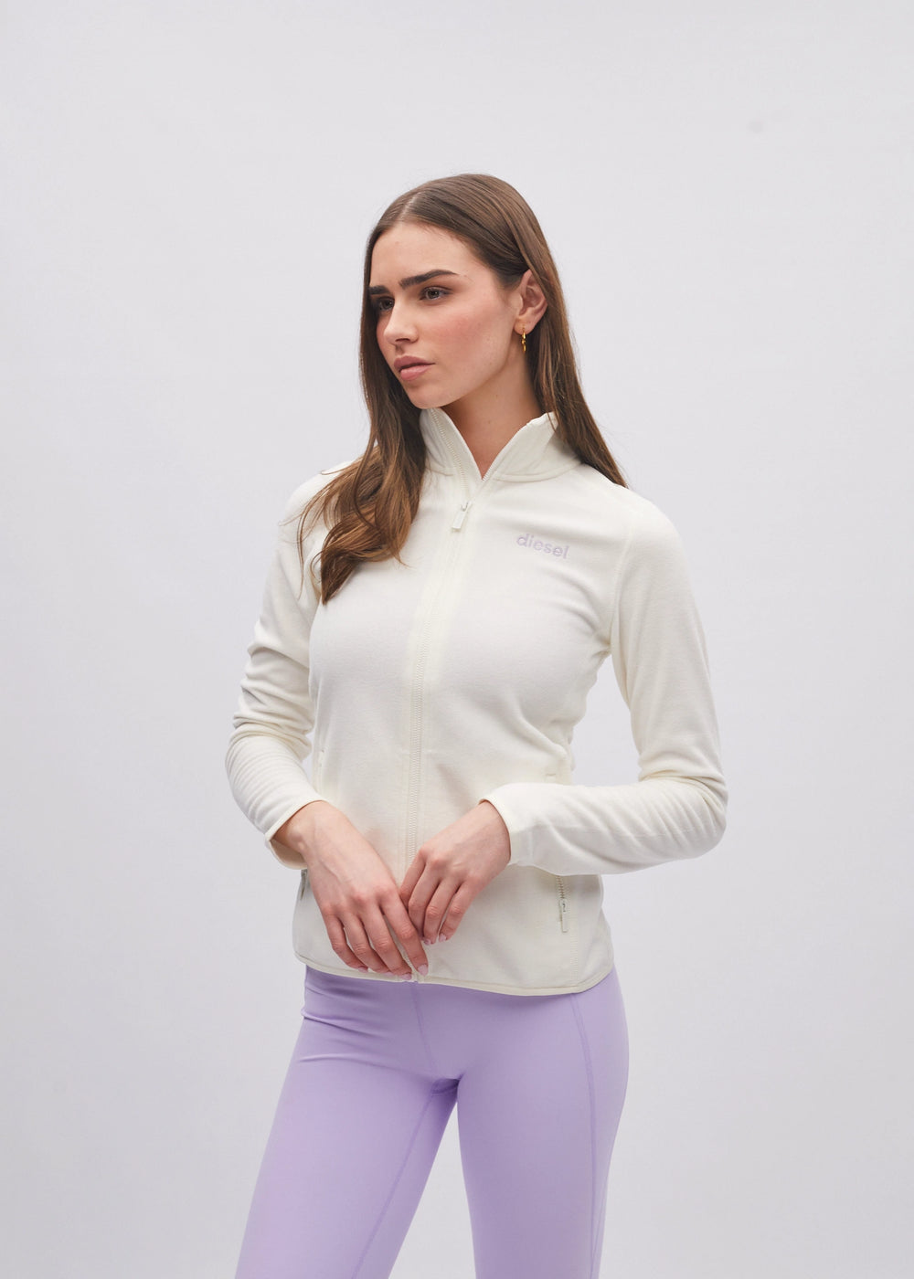 Edie Zipper Pearl Ivory