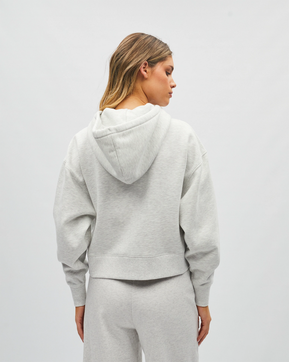Ella Zipper Stone Marl