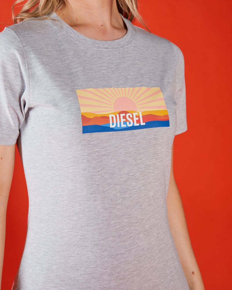 Exie T-Shirt Tranquil Grey Marl
