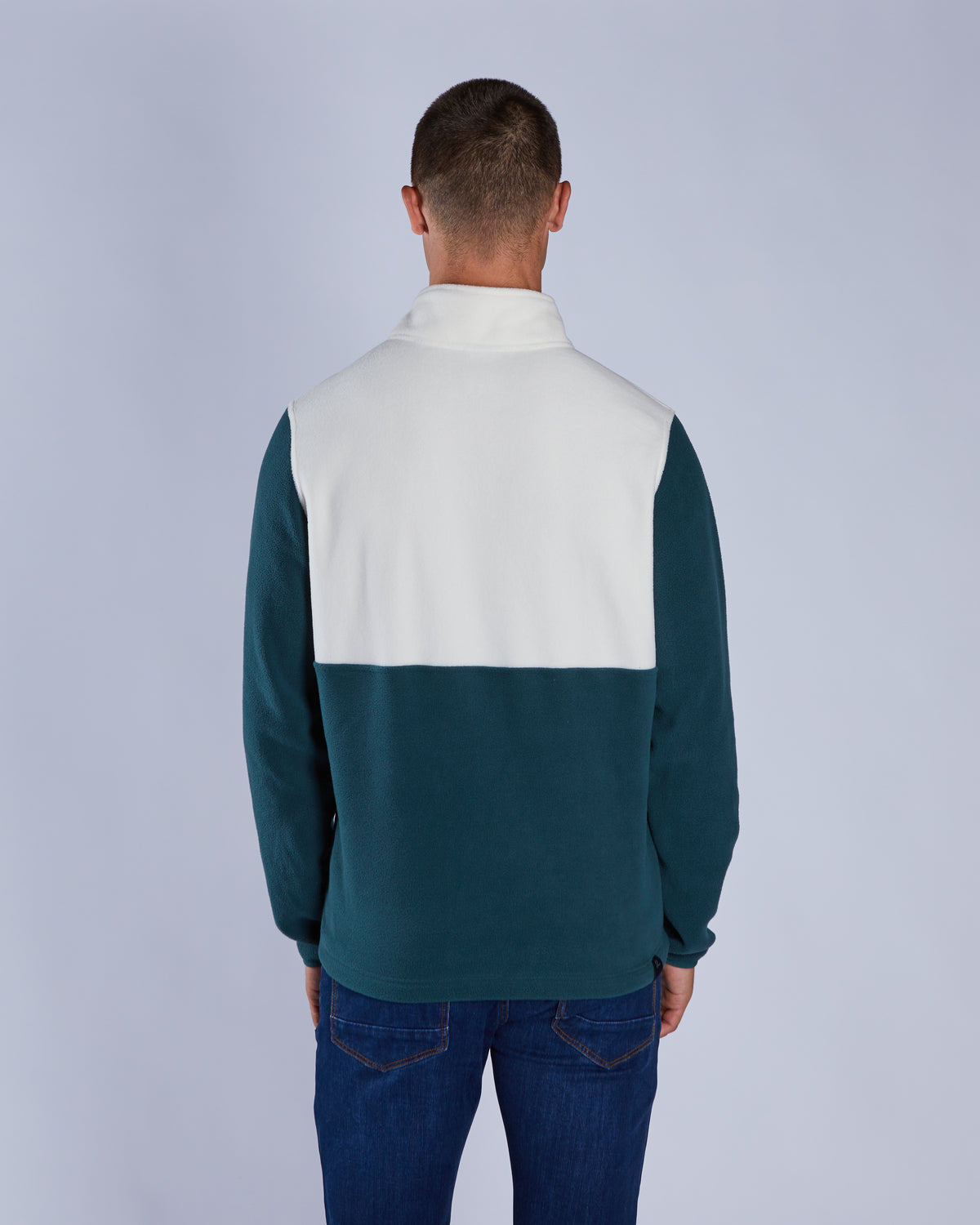 Fallon Fleece Half Zip College Green