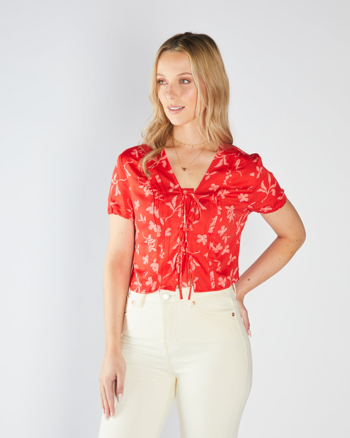 Felicity Top Red