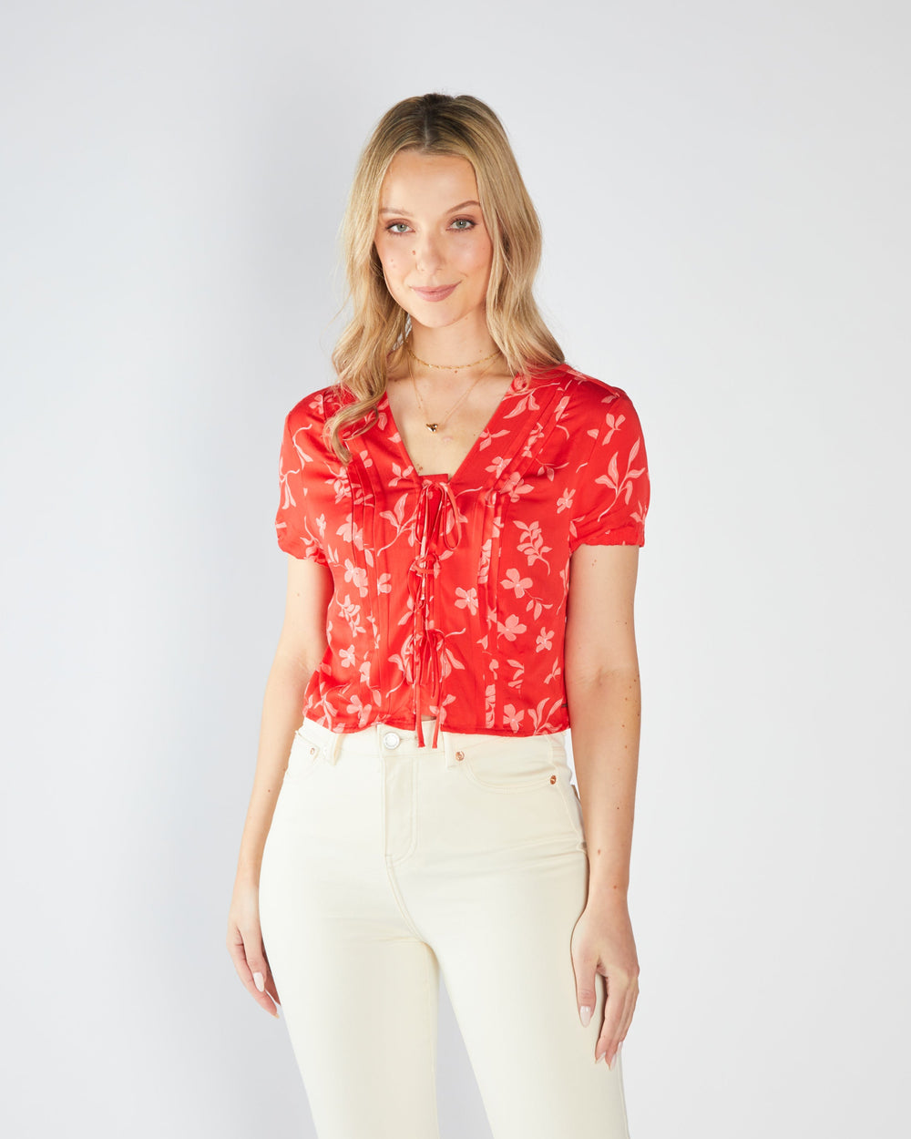 Felicity Top Red