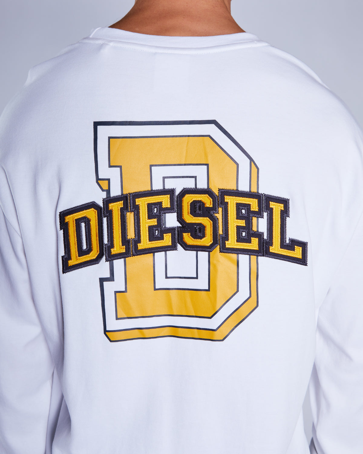 Ford Long Sleeve Tee Track White