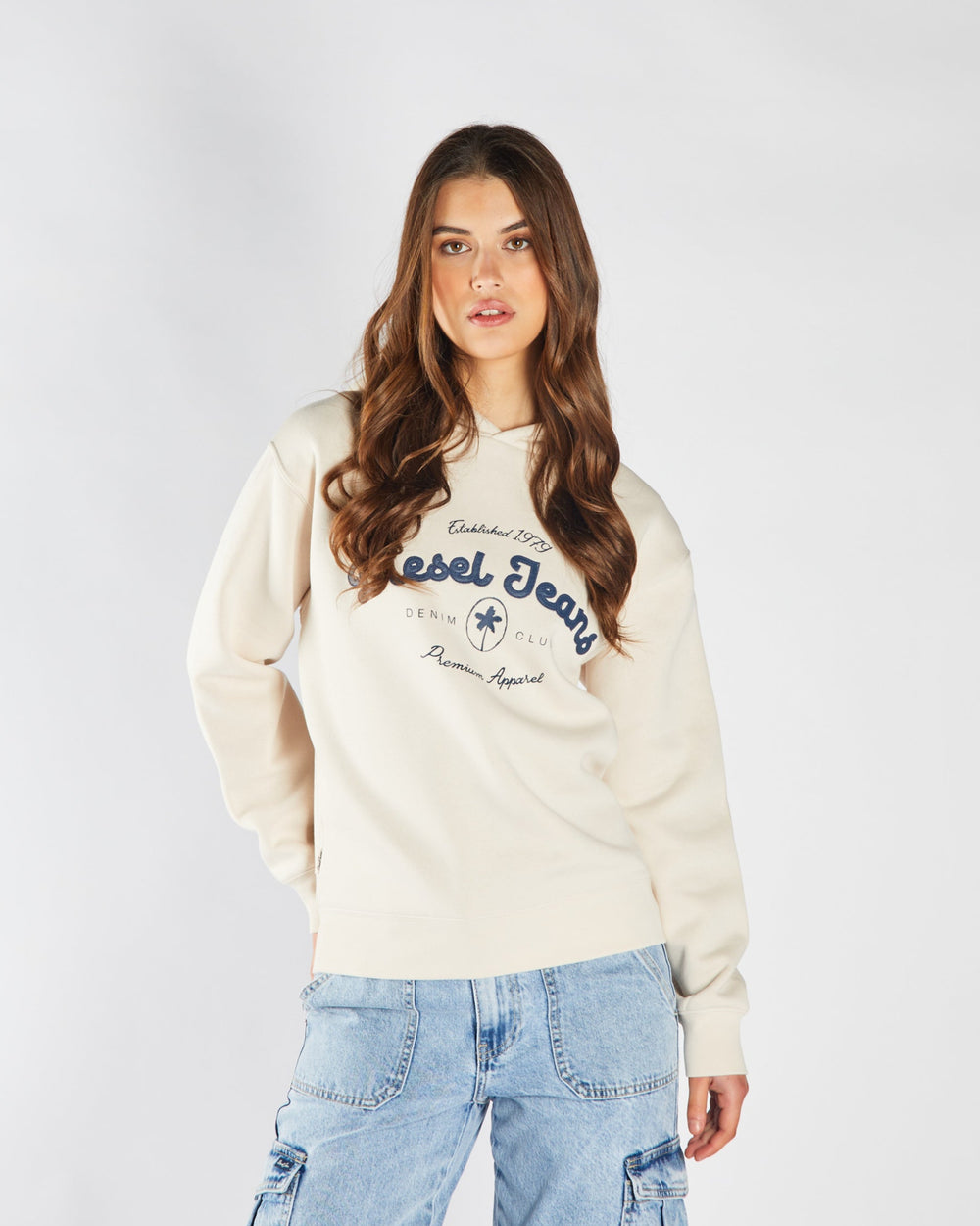 Ferna Hood Stone White