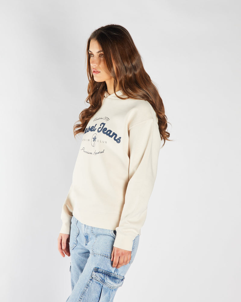Ferna Hood Stone White