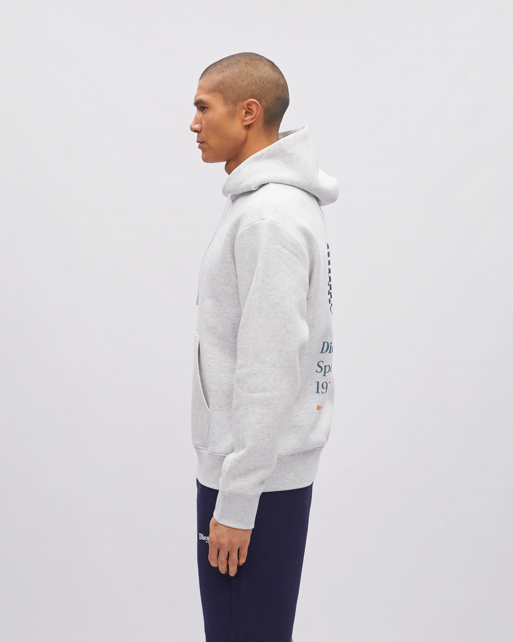Gabriel Hoodie Grey Marl
