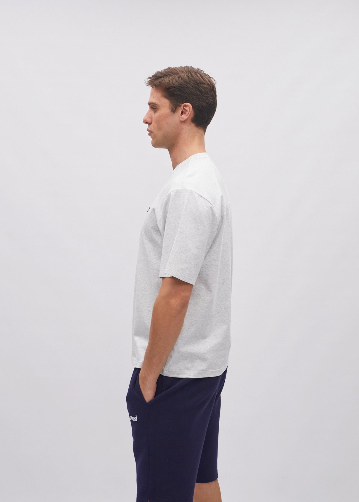 Garcia Tee Grey Marl
