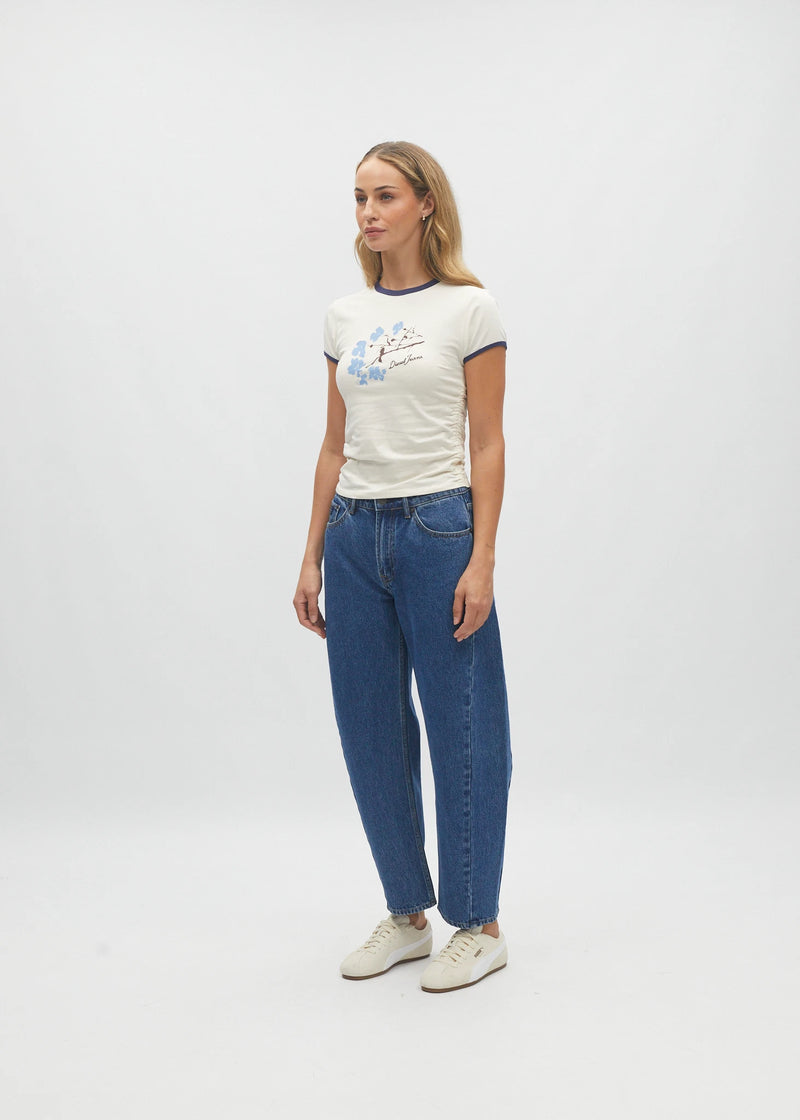Garnet Tee Dove White