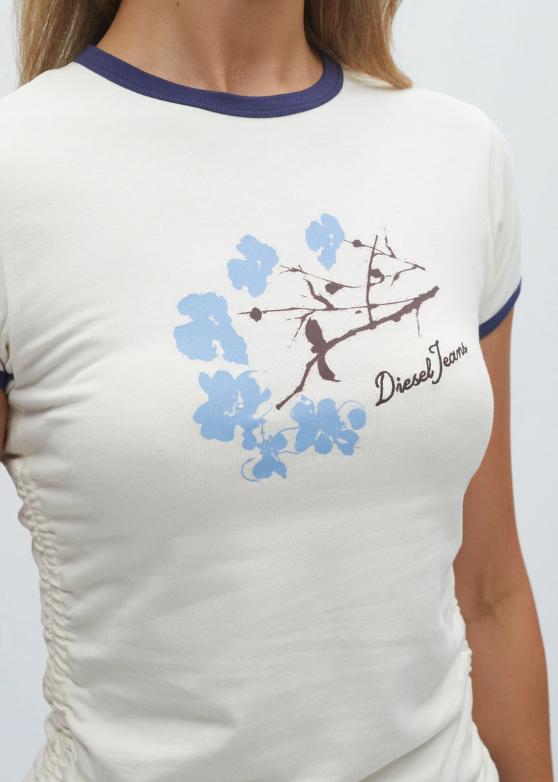 Garnet Tee Dove White