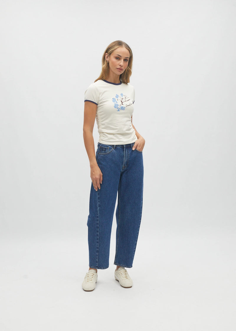 Garnet Tee Dove White