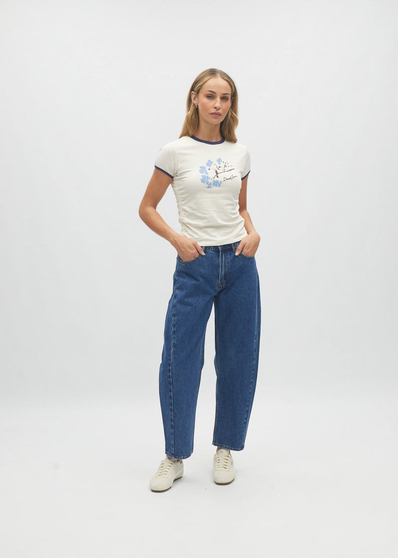 Garnet Tee Dove White