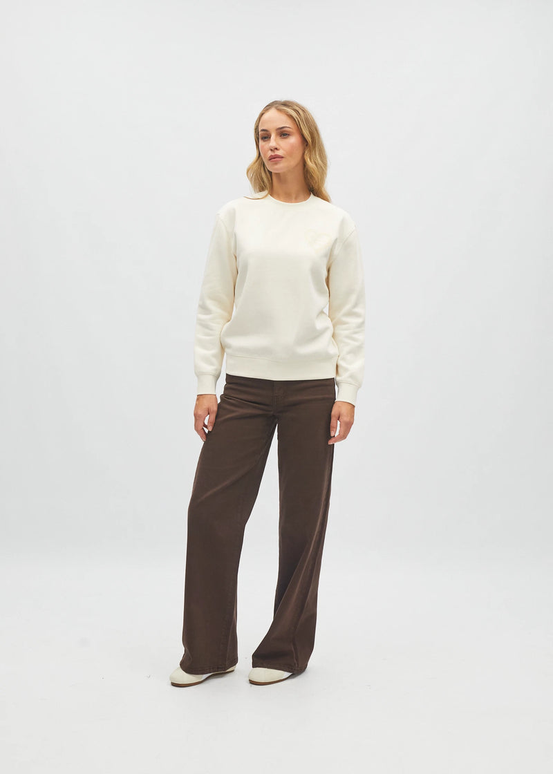 Geena Sweatshirt Dove White