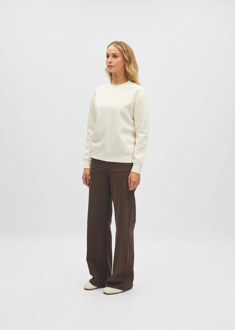 Geena Sweatshirt Dove White