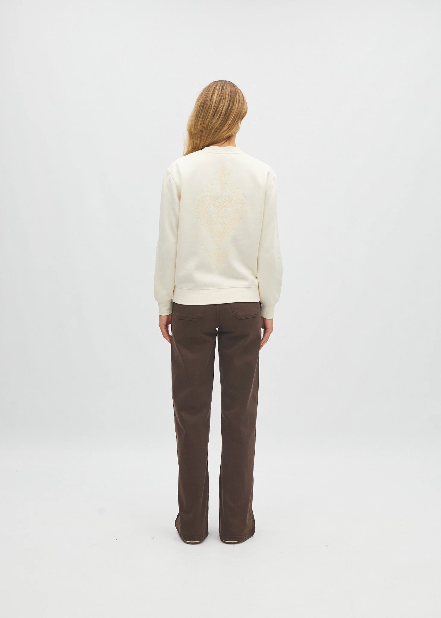 Geena Sweatshirt Dove White
