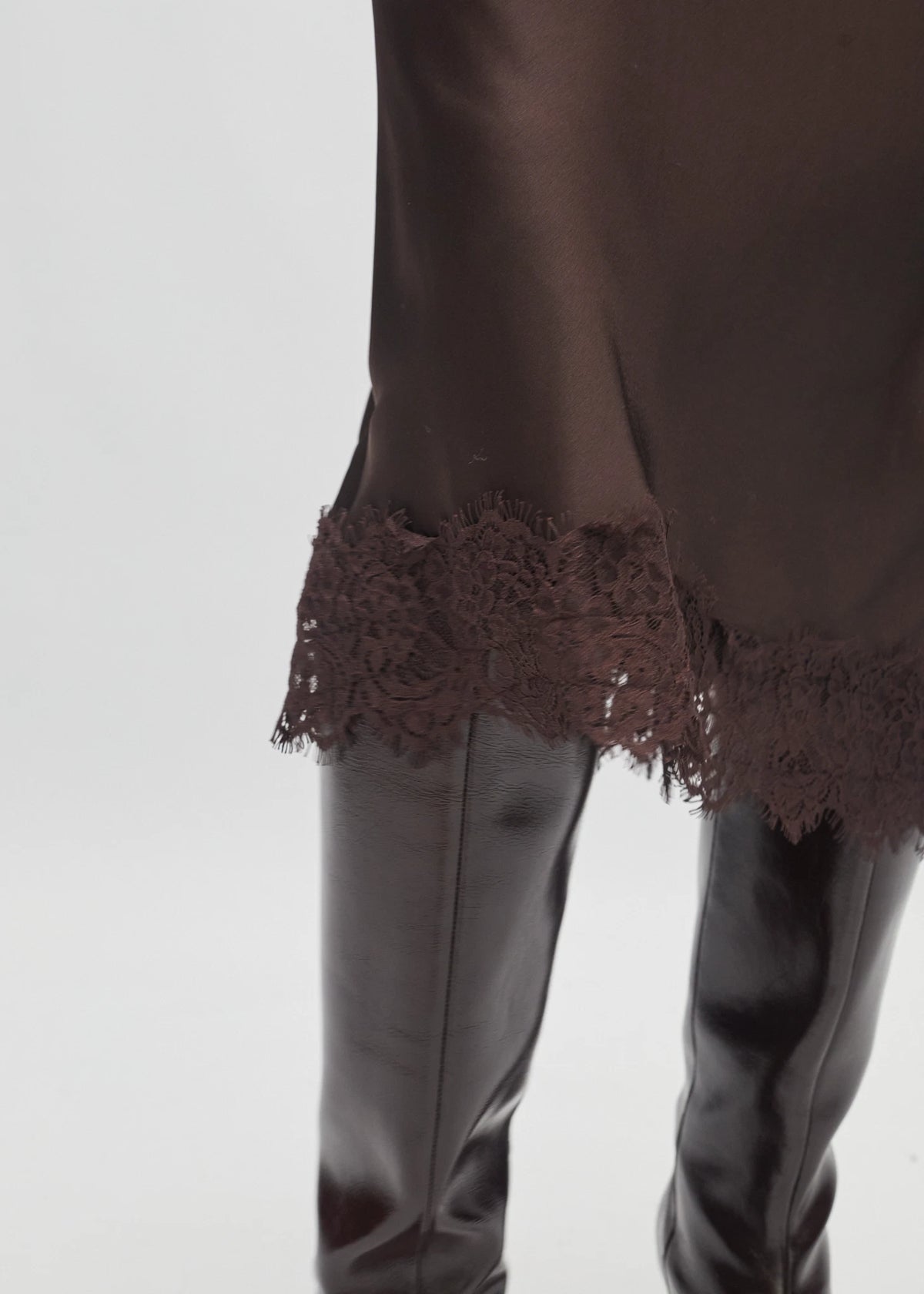 Gwyneth Skirt Warm Cocoa