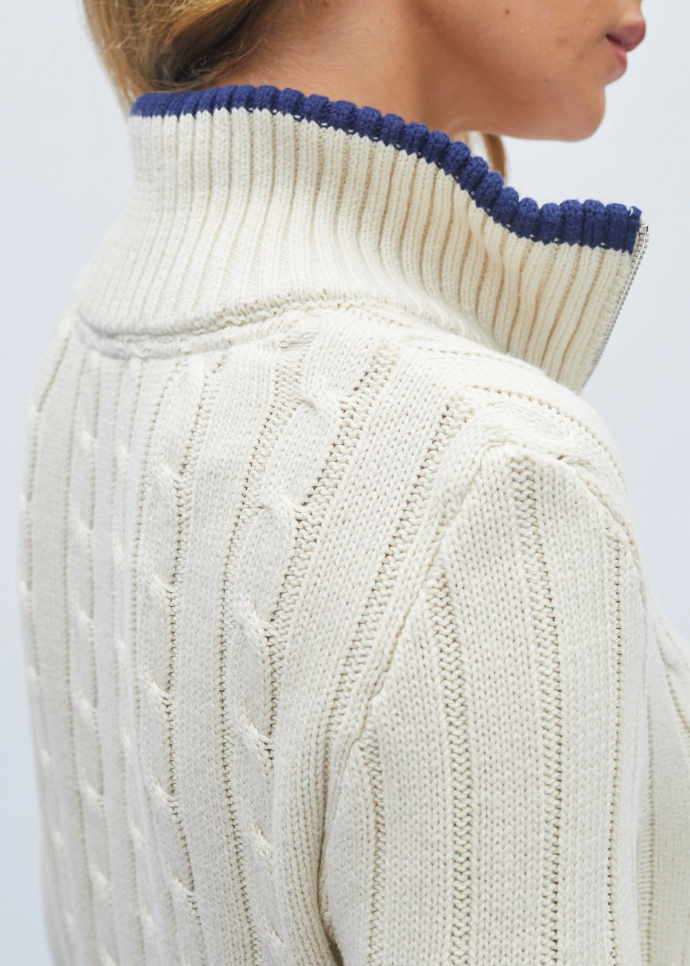 Ginny Knit Dove White
