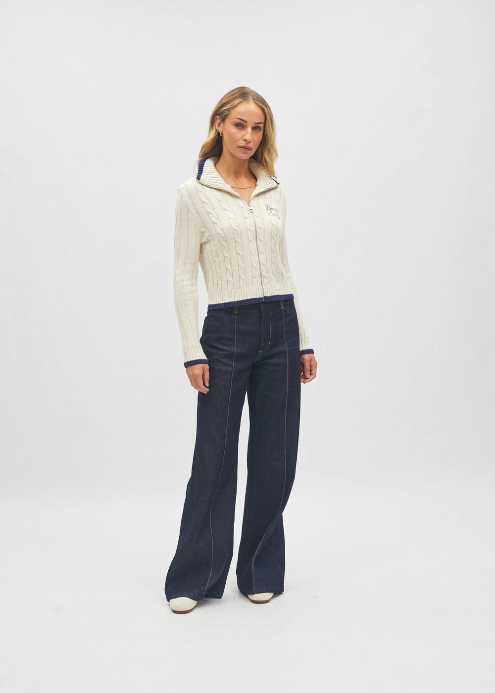 Ginny Knit Dove White