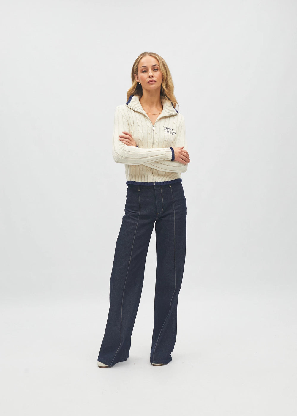 Ginny Knit Dove White