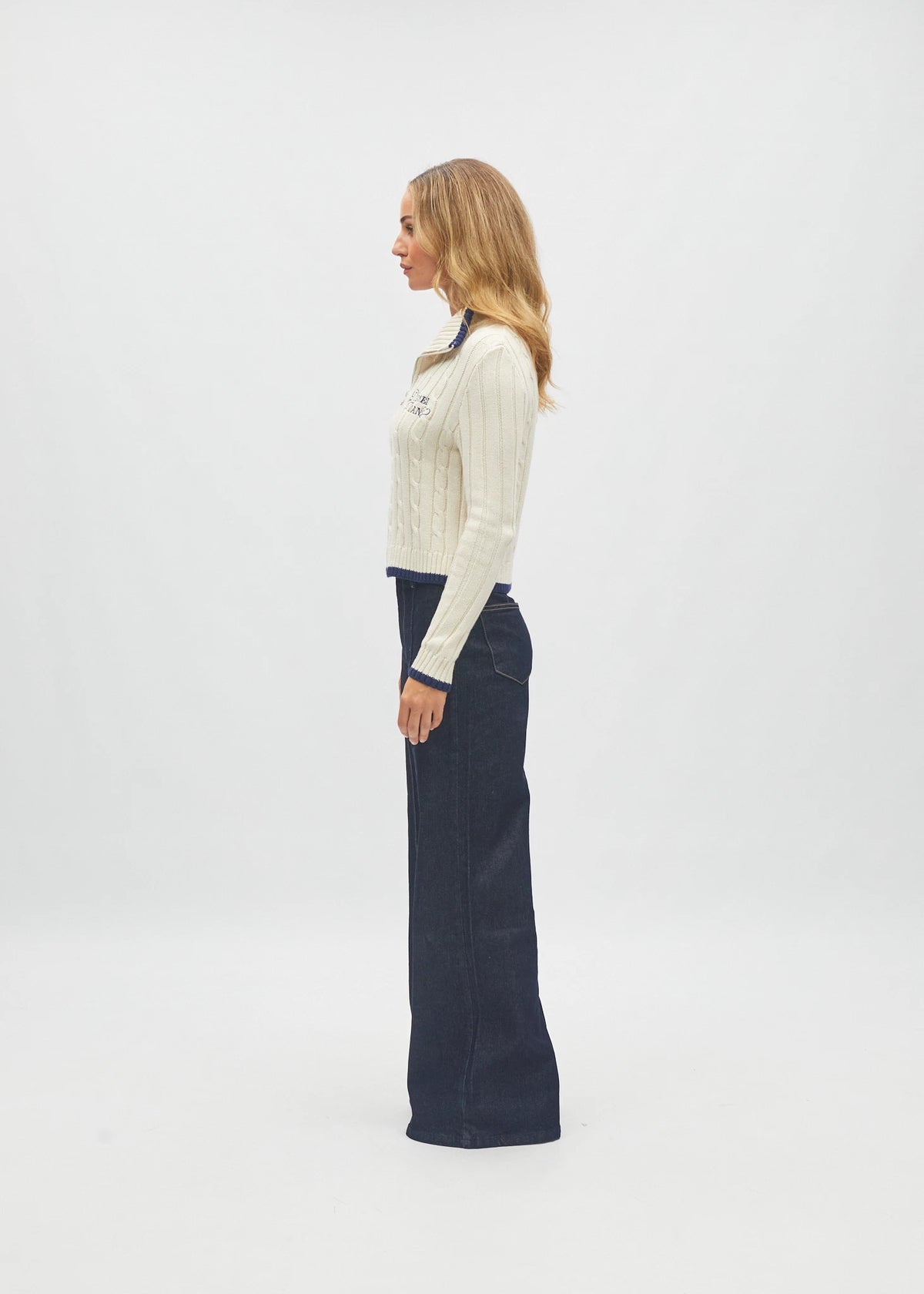 Ginny Knit Dove White