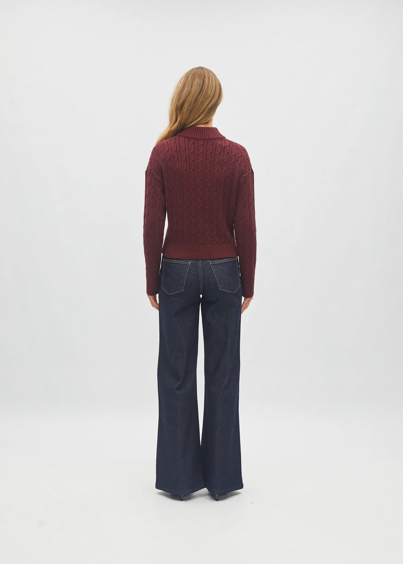 Giselle Knit Mulled Wine