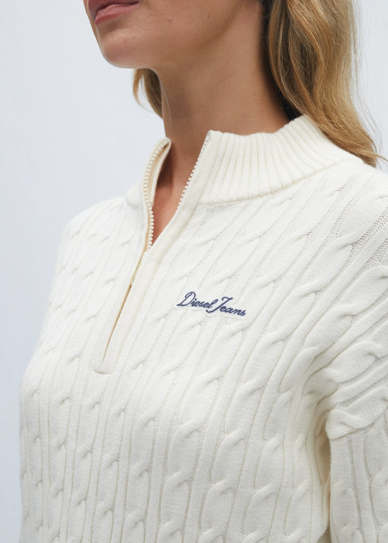 Giselle Knit Dove White