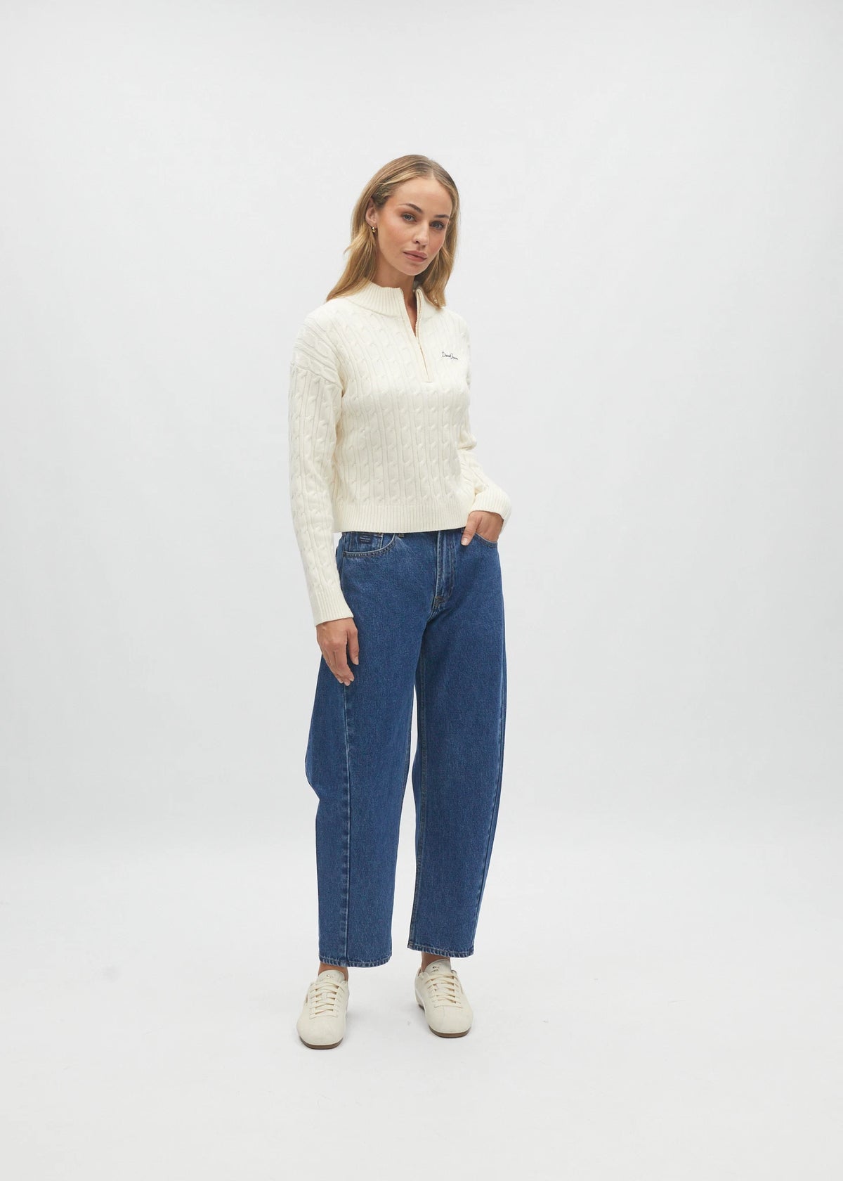 Giselle Knit Dove White
