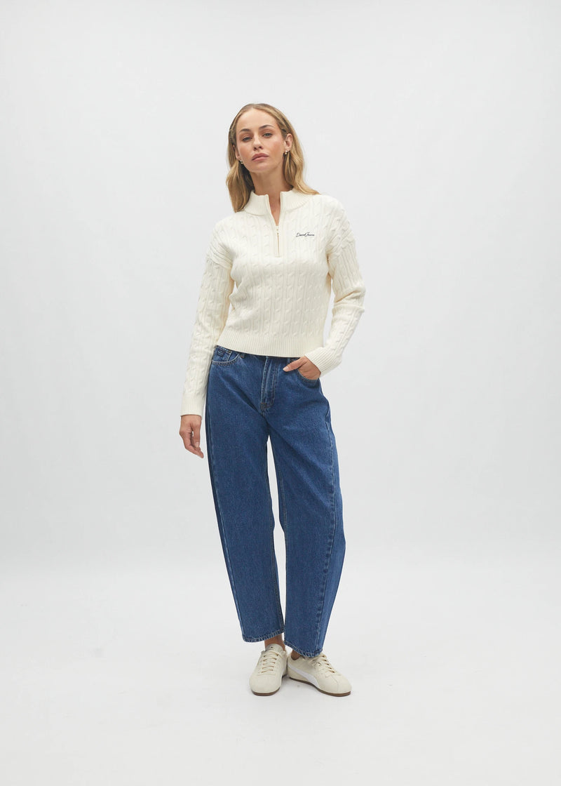 Giselle Knit Dove White