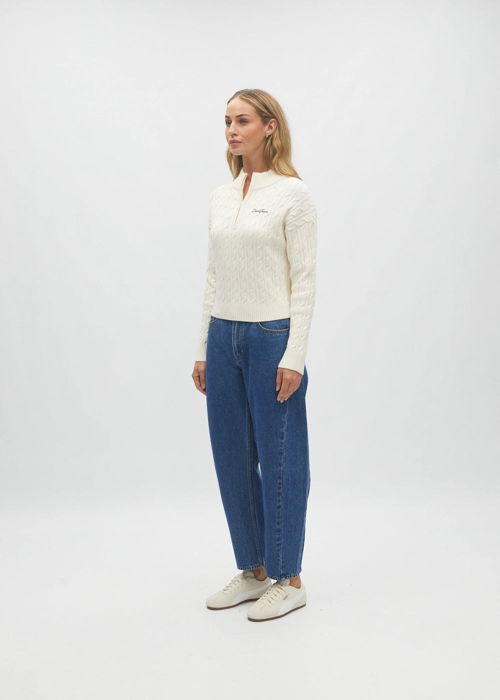 Giselle Knit Dove White
