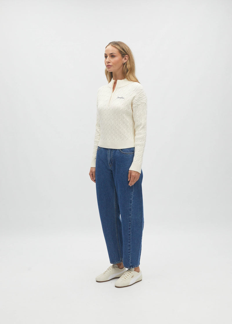 Giselle Knit Dove White