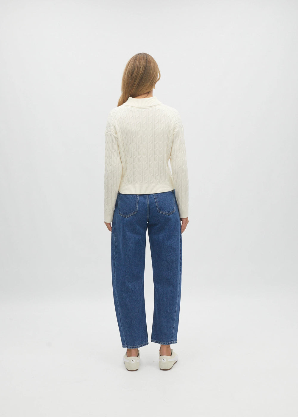 Giselle Knit Dove White