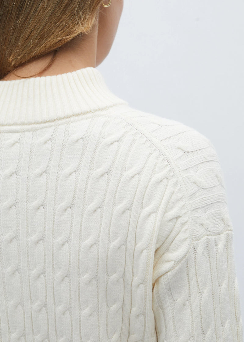 Giselle Knit Dove White
