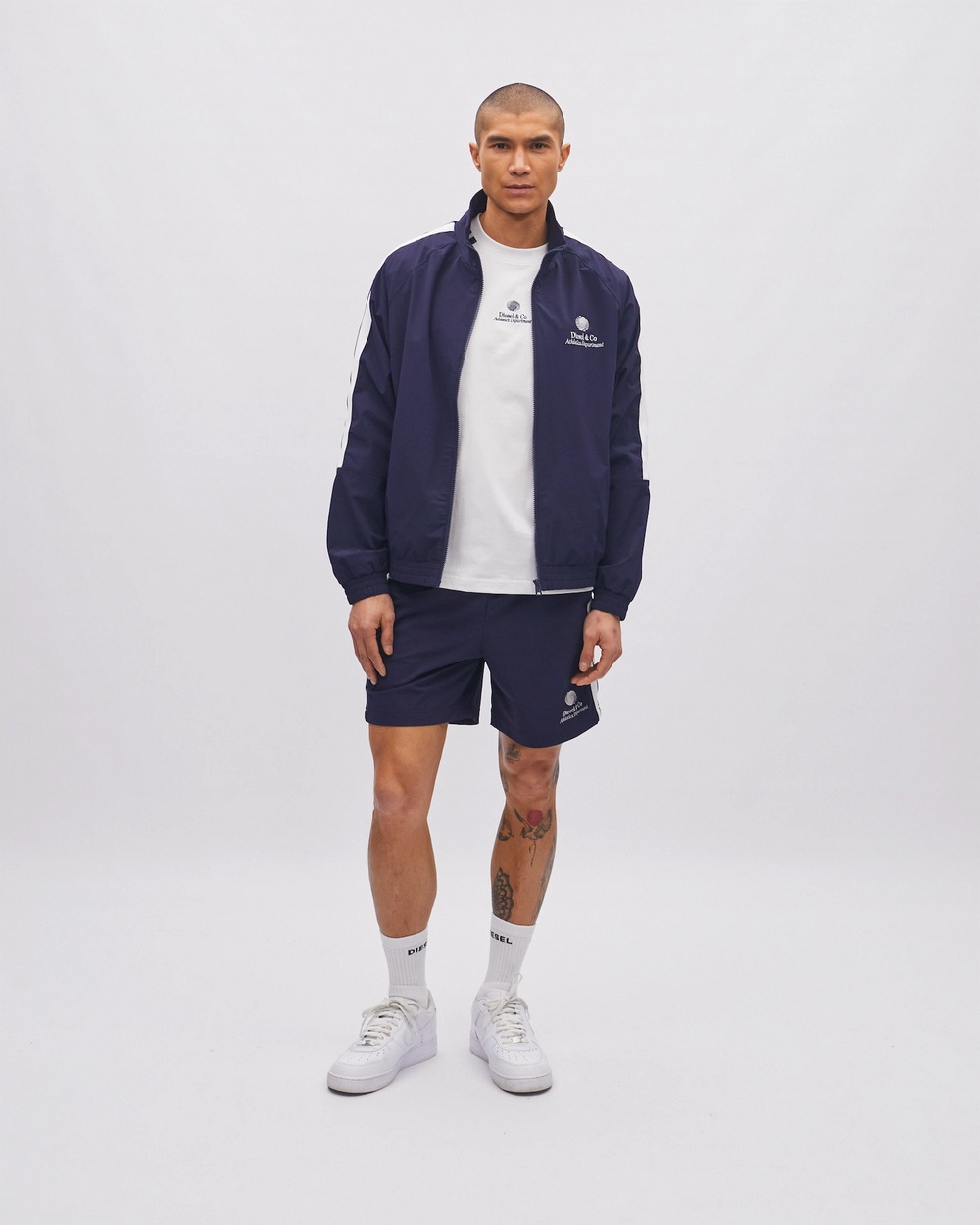 Glynn Full Zip Boston Navy
