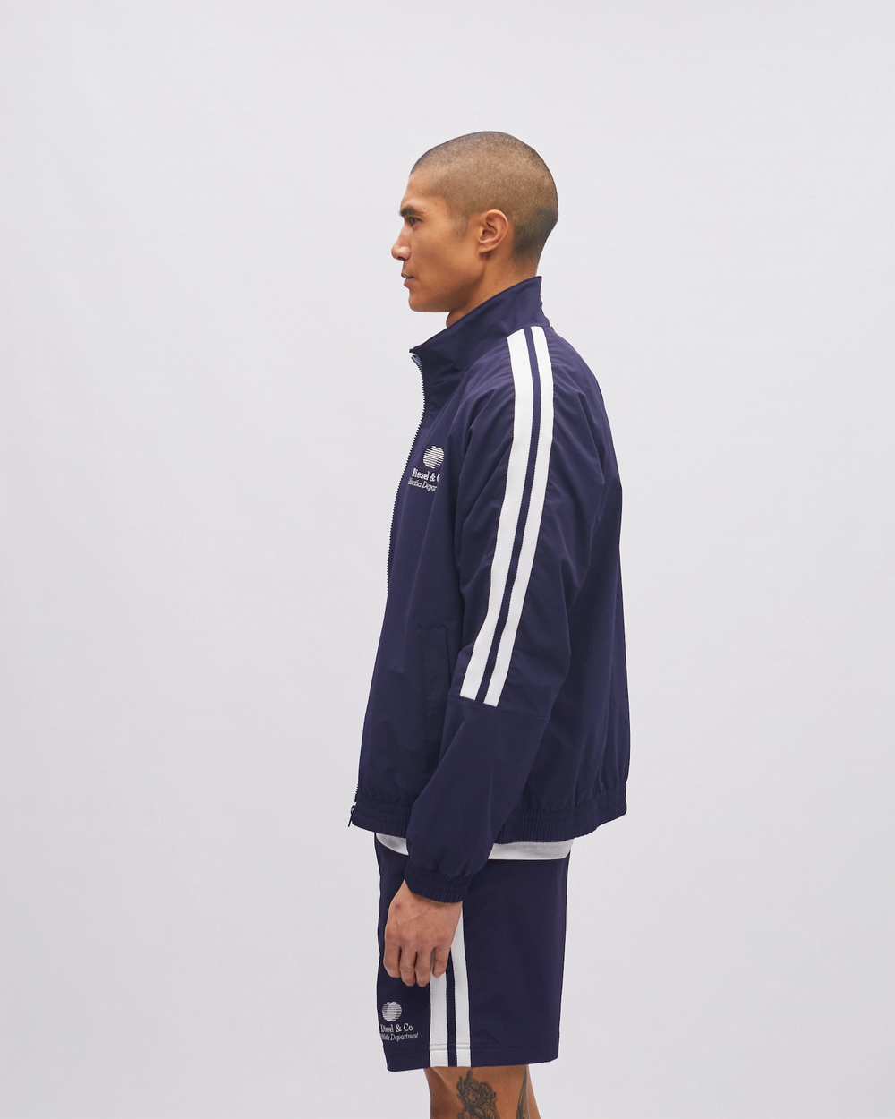 Glynn Full Zip Boston Navy