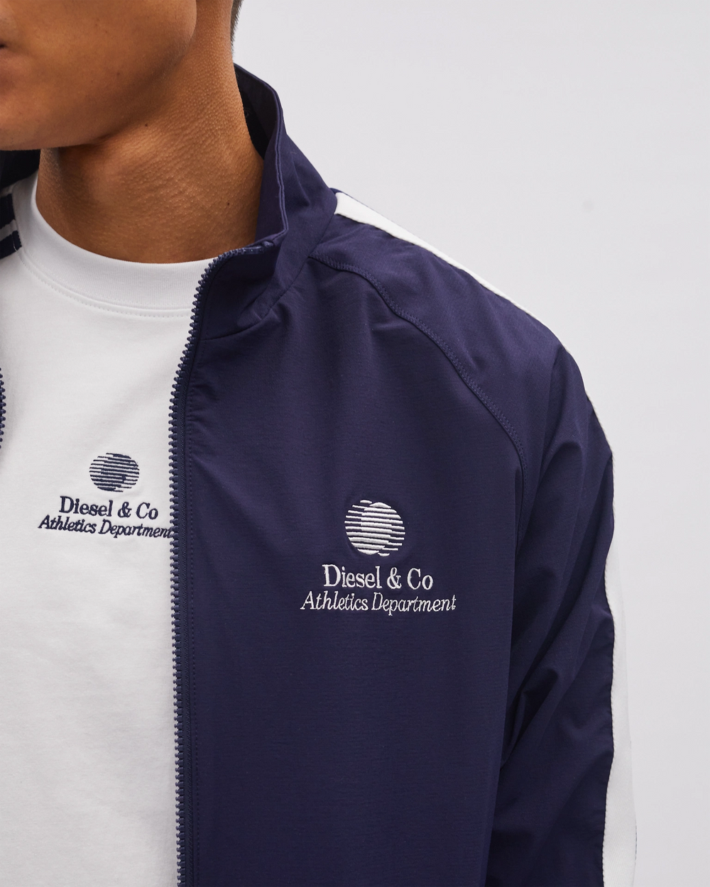 Glynn Full Zip Boston Navy
