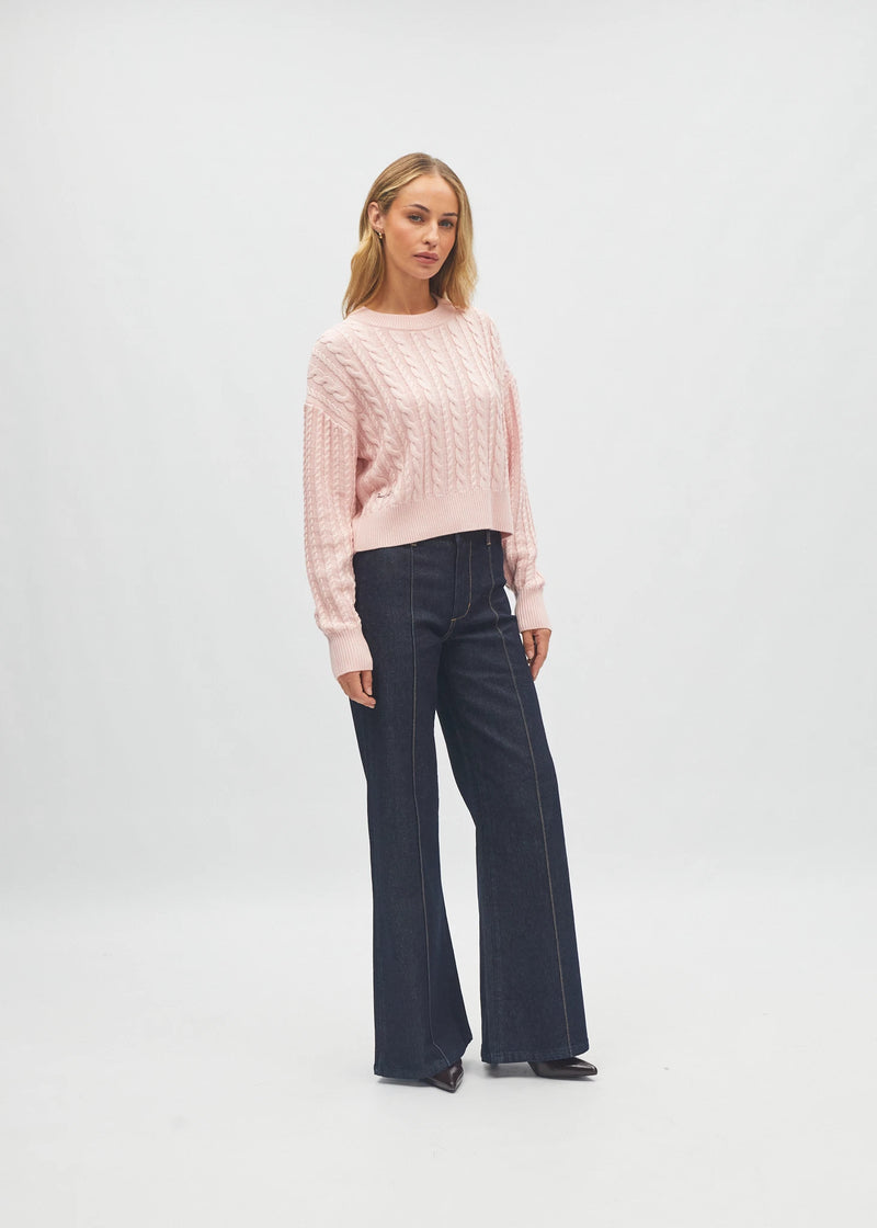 Gretta Knit Ballet Pink