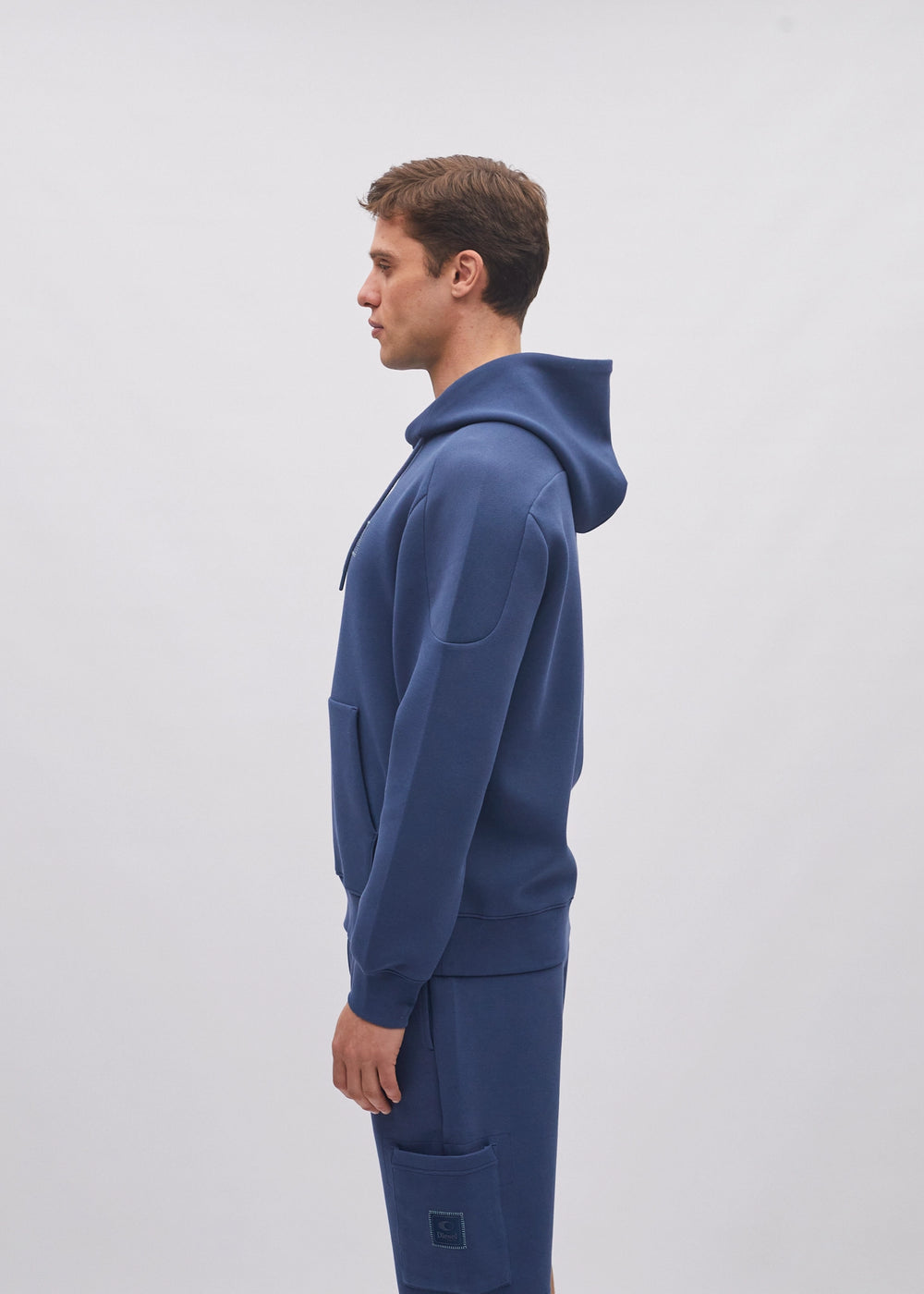 Guy Hoodie Albany Blue