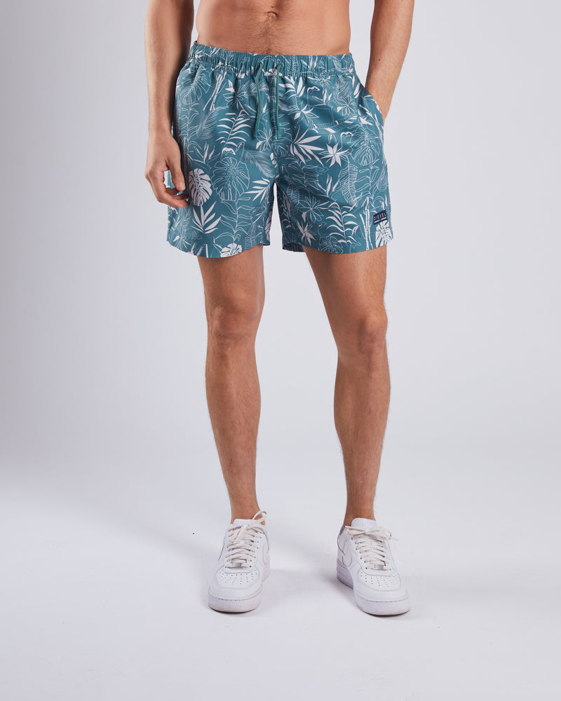 Garner Swim Shorts Dark Forest