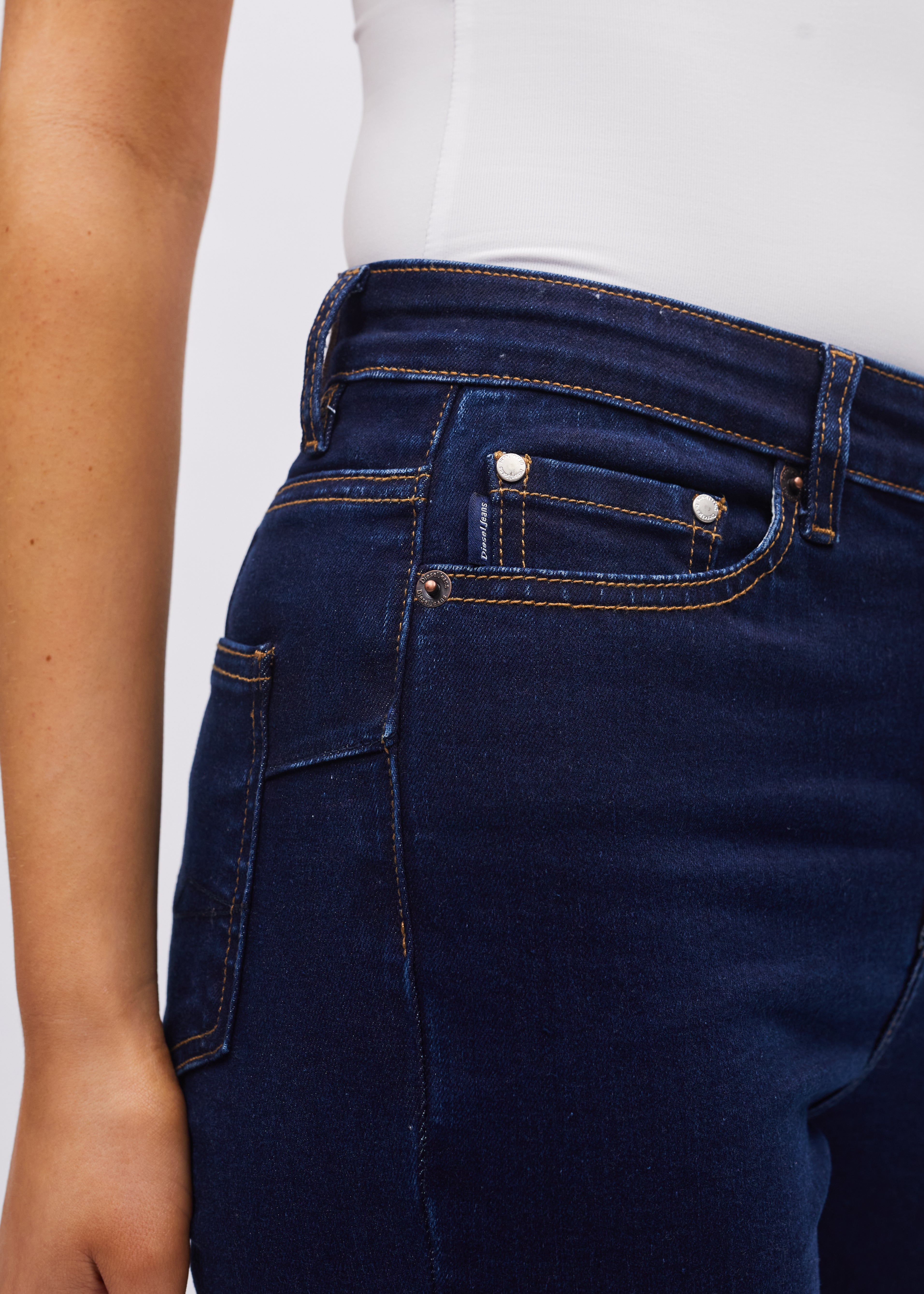 Gina Hr Bootleg Indigo Blue