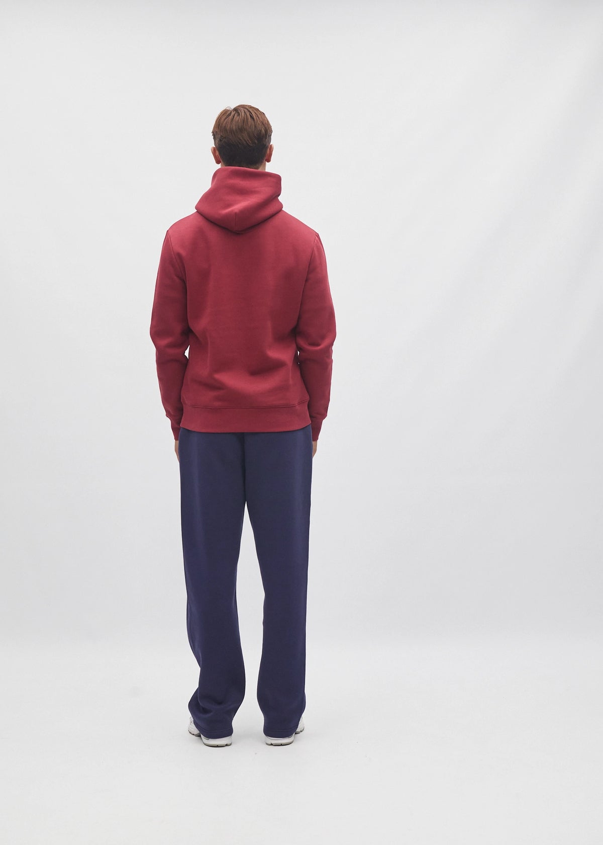 William Hoodie Cranberry Red