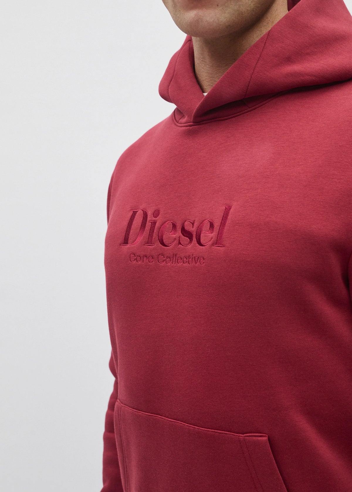William Hoodie Cranberry Red